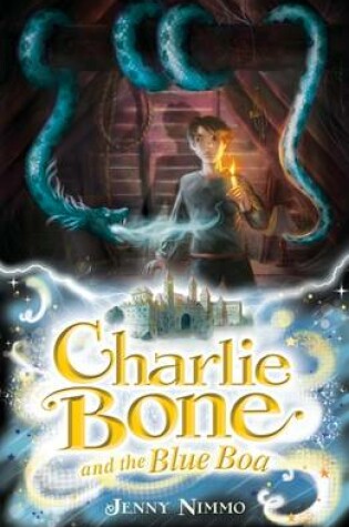 Cover of Charlie Bone and the Blue Boa
