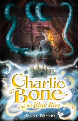 Book cover for Charlie Bone and the Blue Boa