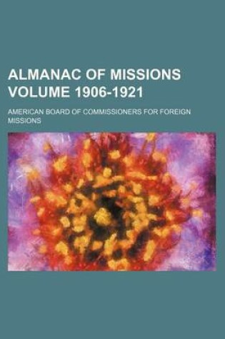 Cover of Almanac of Missions Volume 1906-1921