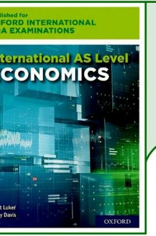 Cover of 16-18: OxfordAQA International AS Economics (9640)