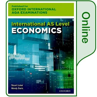 Cover of 16-18: OxfordAQA International AS Economics (9640)