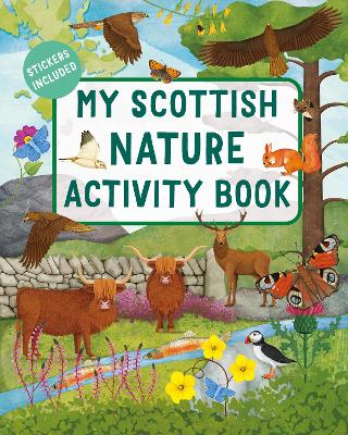 Book cover for My Scottish Nature Activity Book