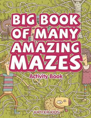 Book cover for Big Book of Many Amazing Mazes Activity Book