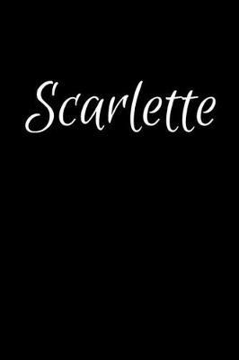 Book cover for Scarlette