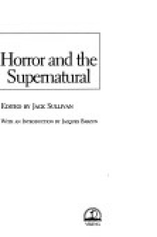 Cover of The Penguin Encyclopaedia of Horror and the Supernatural