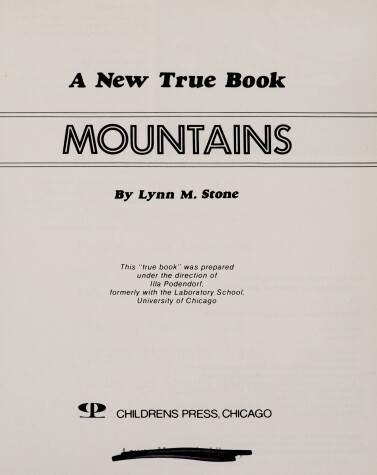 Book cover for Mountains