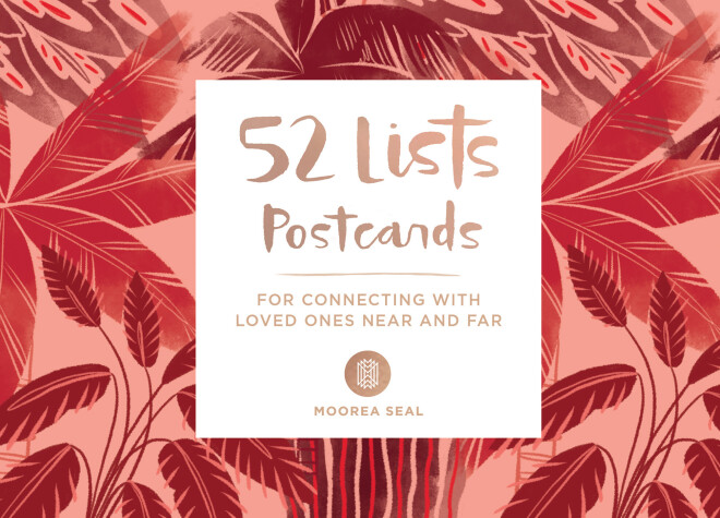 Book cover for 52 Lists Postcards