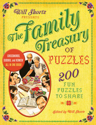 Book cover for Will Shortz Presents the Family Treasury of Puzzles