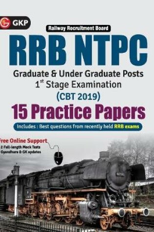 Cover of Rrb Ntpc 2019-20 15 Practice Papers (CBT 1st Stage)