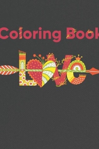 Cover of Love Coloring Book