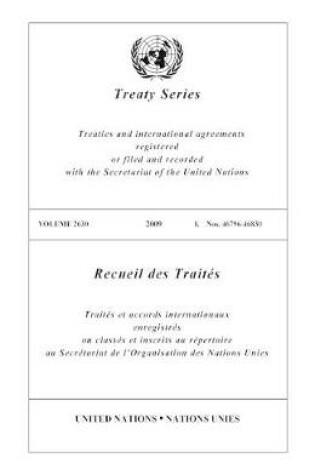 Cover of Treaty Series 2630