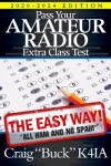 Book cover for Pass Your Amateur Radio Extra Class Test - The Easy Way