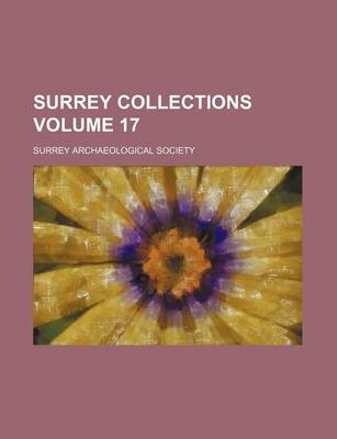 Book cover for Surrey Collections Volume 17