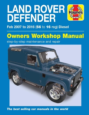 Book cover for Land Rover Defender Diesel (Feb '07-'16) 56 - 16