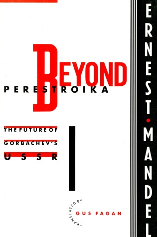 Cover of Beyond Perestroika