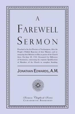 Book cover for A Farewell Sermon