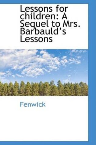 Cover of Lessons for Children