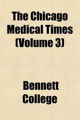 Book cover for The Chicago Medical Times (Volume 3)