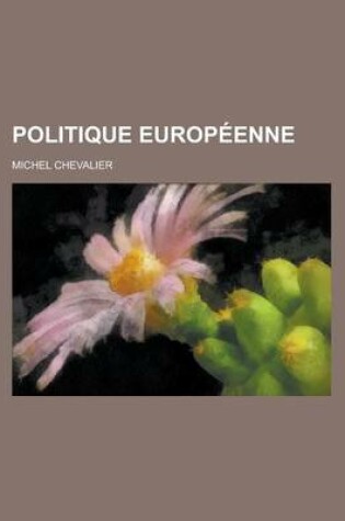 Cover of Politique Europeenne