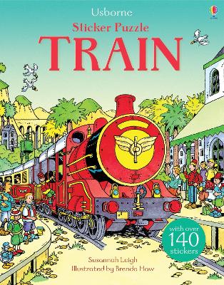 Cover of Sticker Puzzle Train