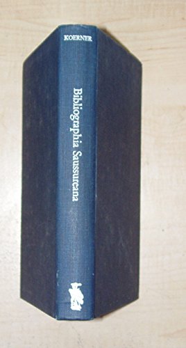 Book cover for Bibliographia Saussureana, 1870-1970