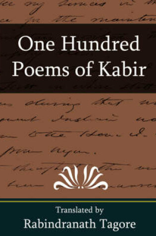 Cover of One Hundred Poems of Kabir