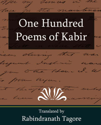 Book cover for One Hundred Poems of Kabir