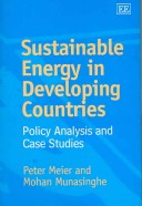 Cover of Sustainable Energy in Developing Countries