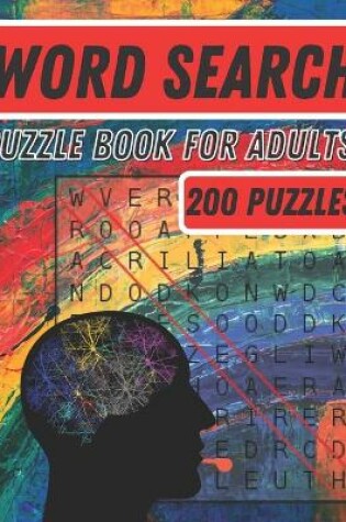 Cover of Word Search Puzzle Book for Adults
