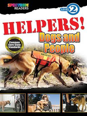 Cover of Helpers! Dogs and People