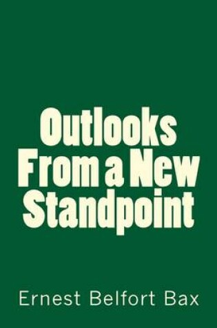 Cover of Outlooks from a New Standpoint