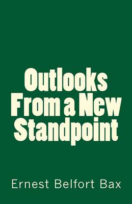Book cover for Outlooks from a New Standpoint