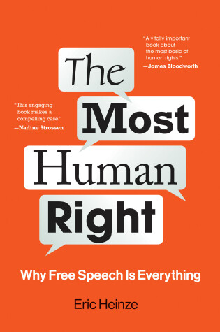 Book cover for The Most Human Right