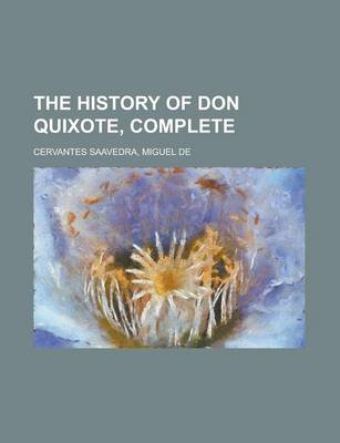 Book cover for The History of Don Quixote, Volume 2, Complete