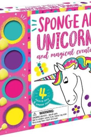 Cover of Sponge Art Unicorns and Magical Creatures