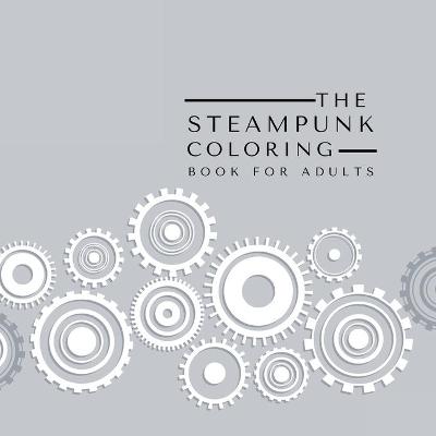Book cover for Steampunk coloring