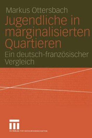 Cover of Jugendliche in marginalisierten Quartieren