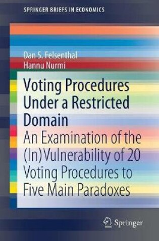 Cover of Voting Procedures Under a Restricted Domain