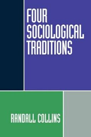 Cover of Four Sociological Traditions