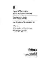 Cover of Identity cards