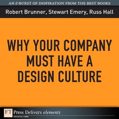 Book cover for Why Your Company Must Have a Design Culture