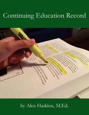 Book cover for Continuing Education Record