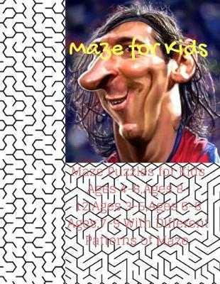 Book cover for Maze for Kids Puzzles
