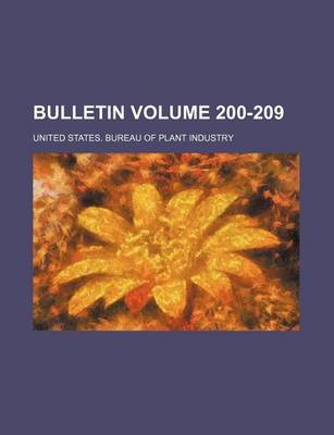 Book cover for Bulletin Volume 200-209