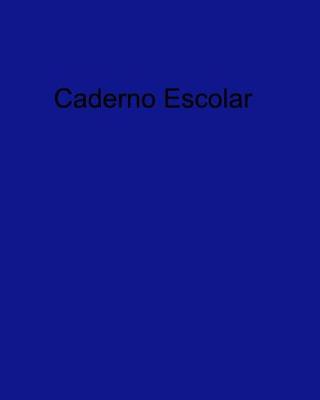 Book cover for Caderno Escolar