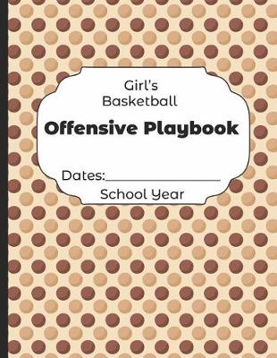 Book cover for Girls Basketball Offensive Playbook Dates