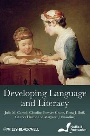 Cover of Developing Language and Literacy