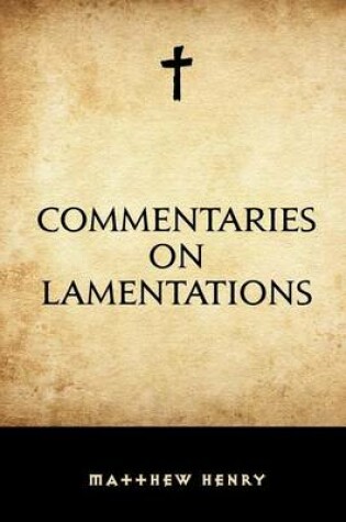 Cover of Commentaries on Lamentations