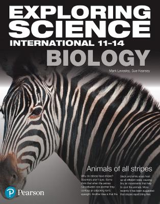 Book cover for Exploring Science International Biology Student Book