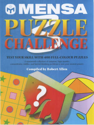 Book cover for The Mensa Puzzle Challenge